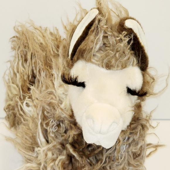 NEW Douglas Cuddle Toys "LANCE the LLAMA" llama Stuffed Farm Animal #274 15" - Picture 1 of 10